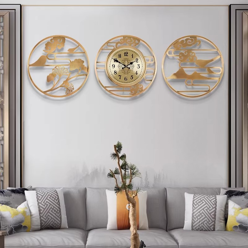 Luxury Lifestyle Aesthetic - Orologio da parete rotondo in stile