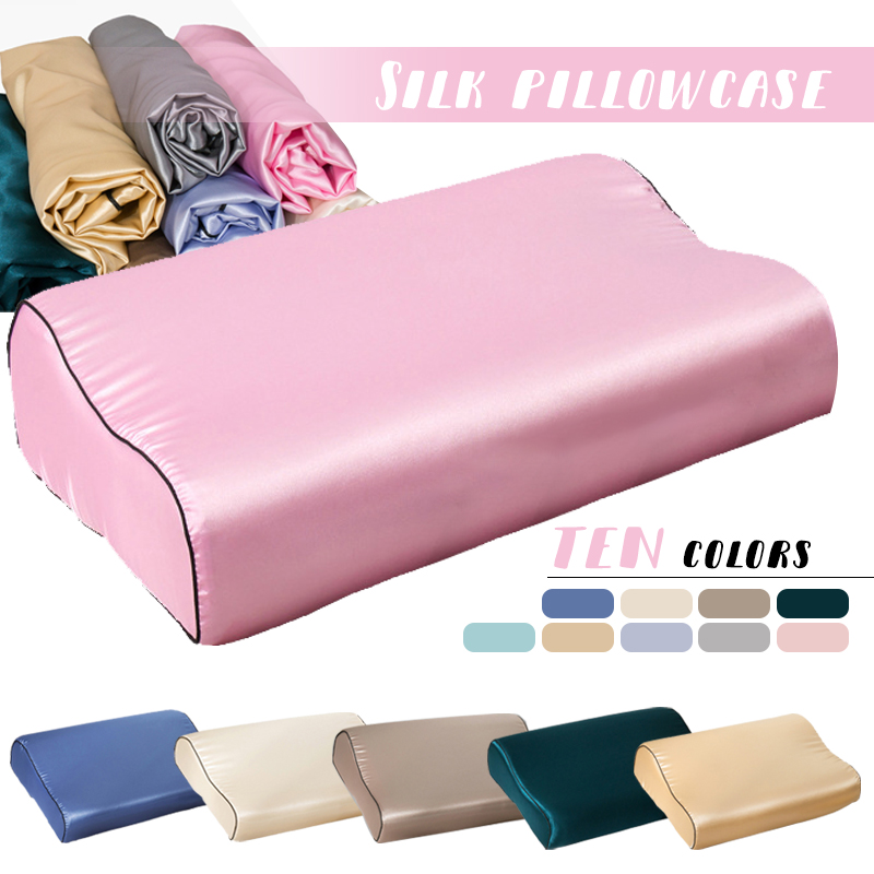 Silk Pillowcase Set - Federa in lattice di raso di